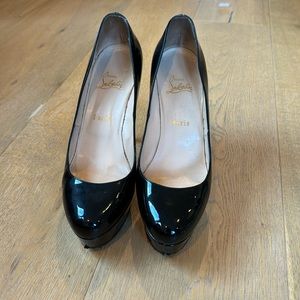 Christian Louboutin black heels
